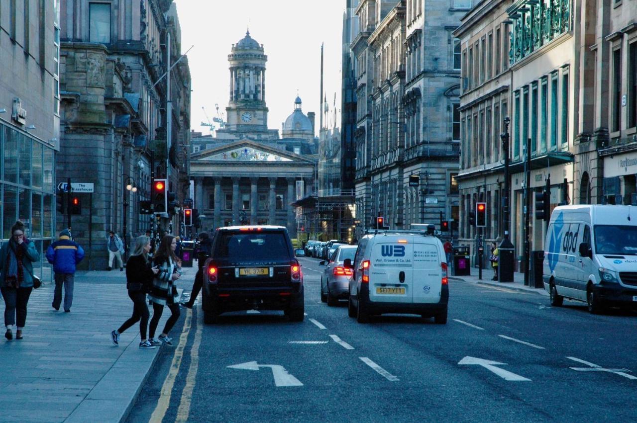 Fabulous Stylish Flat In Merchant City & Free Secure Parking Glasgow Exteriér fotografie